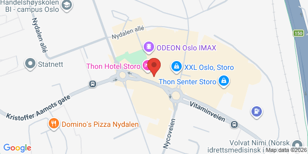 Map displaying event location