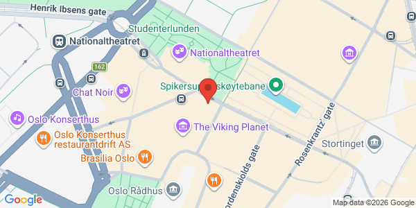 Map displaying event location