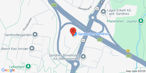 Map displaying event location