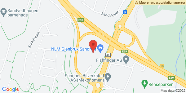 Map displaying event location