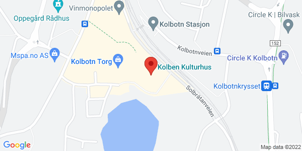 Kart som viser hvor arrangementet foregår