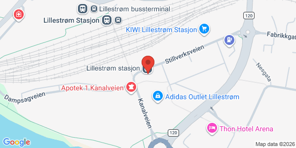Map displaying event location