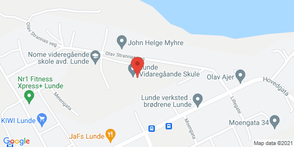 Map displaying event location
