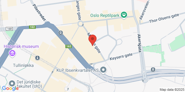 Map displaying event location