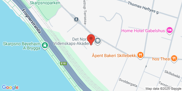Map displaying event location