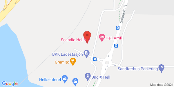 Map displaying event location