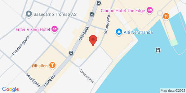 Map displaying event location