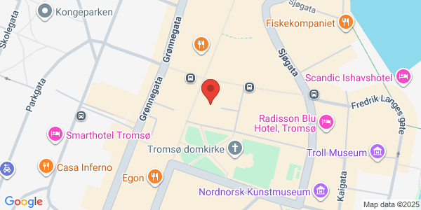 Map displaying event location