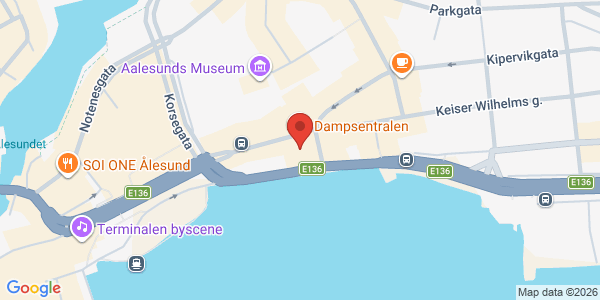 Map displaying event location