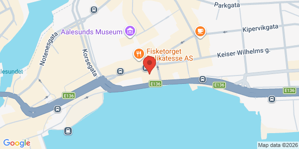 Map displaying event location