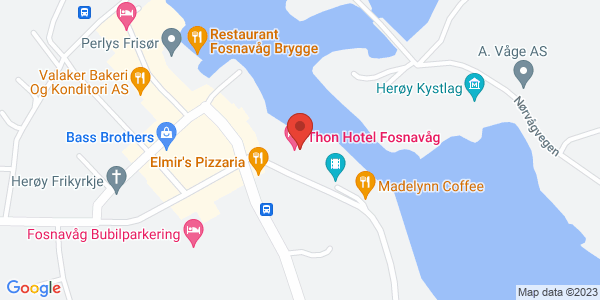 Map displaying event location
