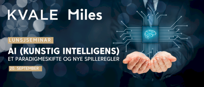 AI (kunstig intelligens): Et paradigmeskifte og nye spilleregler.