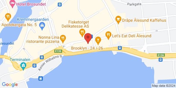 Map displaying event location