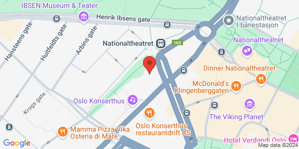 Map displaying event location