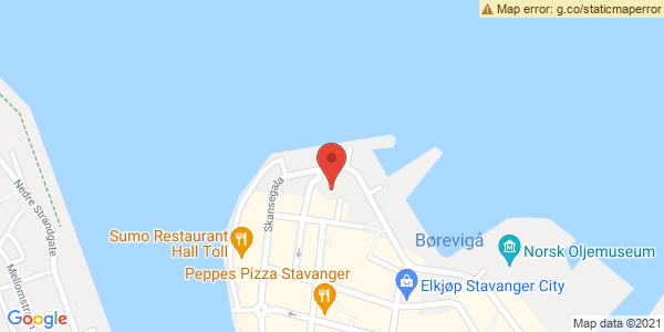 Map displaying event location