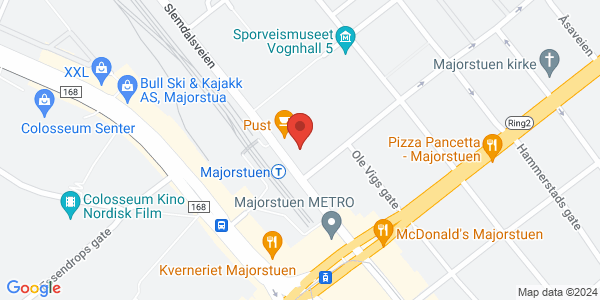 Map displaying event location