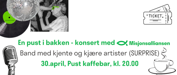 Pust i bakken, vårkonsert m/Misjonsalliansen