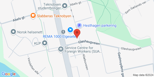 Map displaying event location