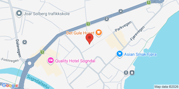 Map displaying event location