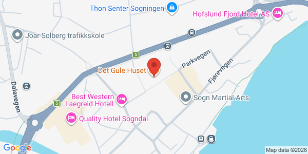 Kart som viser hvor arrangementet foregår