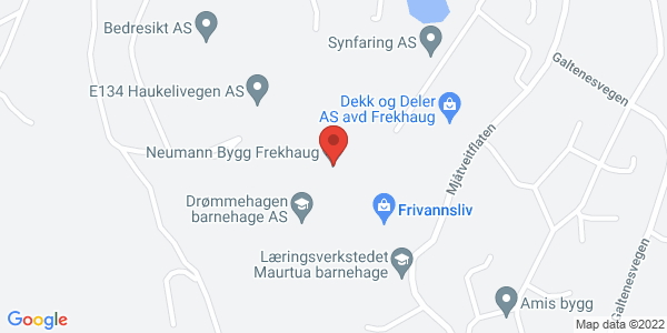 Map displaying event location