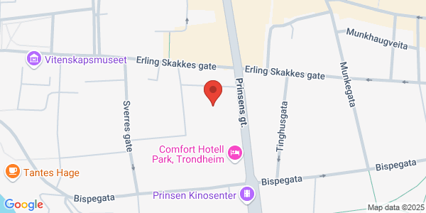 Map displaying event location