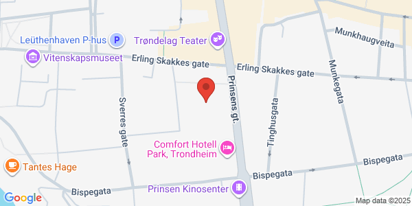 Map displaying event location