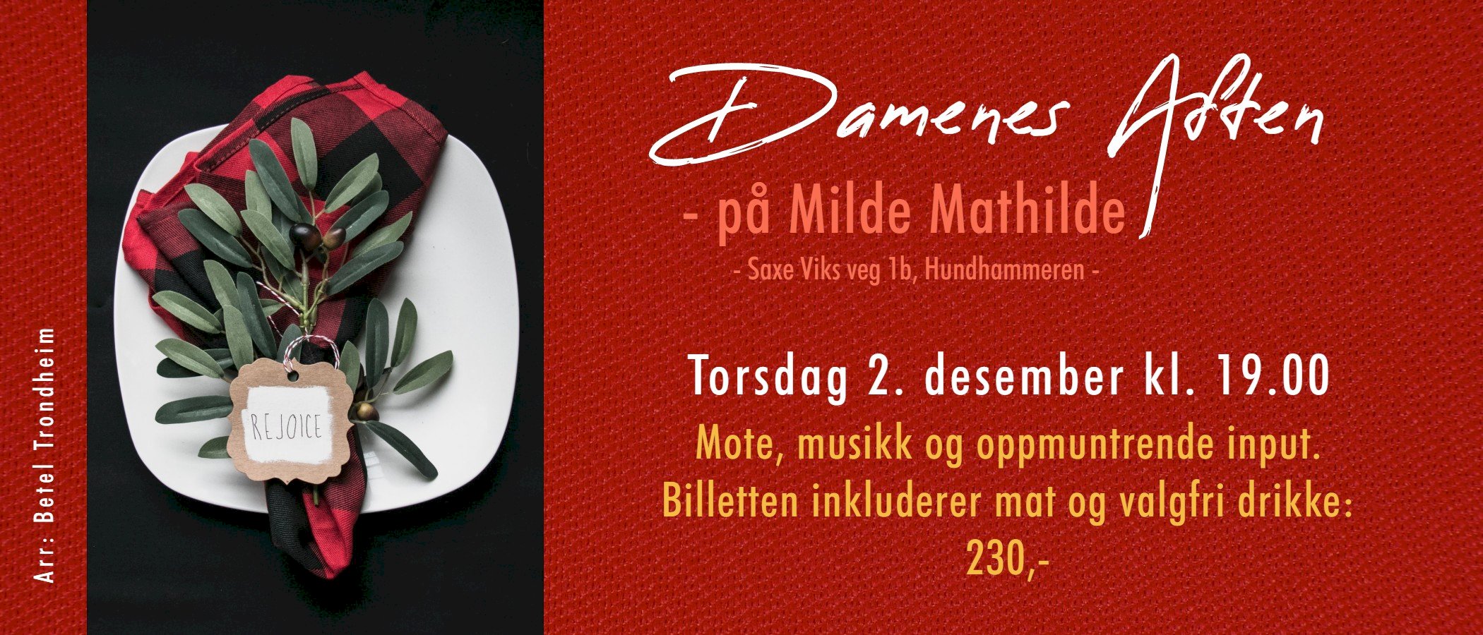 Damenes Aften på Milde Matilde