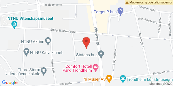 Map displaying event location
