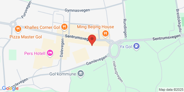 Map displaying event location