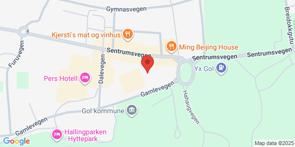 Map displaying event location