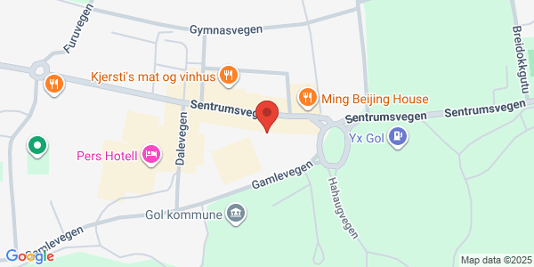 Map displaying event location