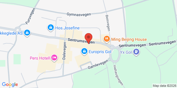 Map displaying event location
