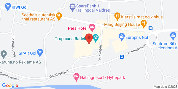 Map displaying event location
