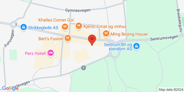 Map displaying event location