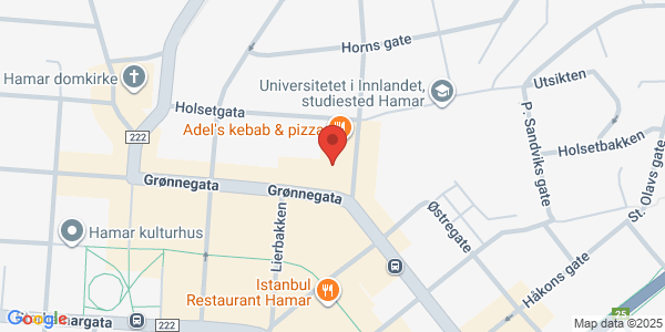 Map displaying event location