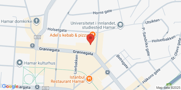 Map displaying event location