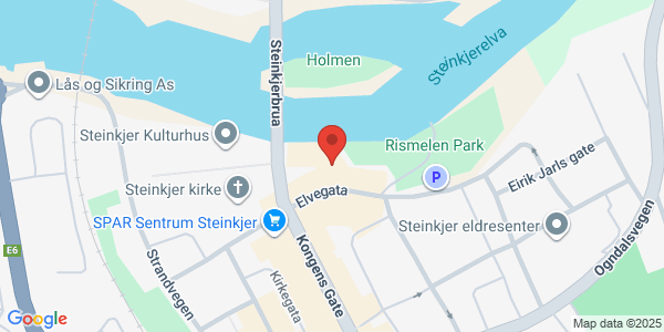 Map displaying event location