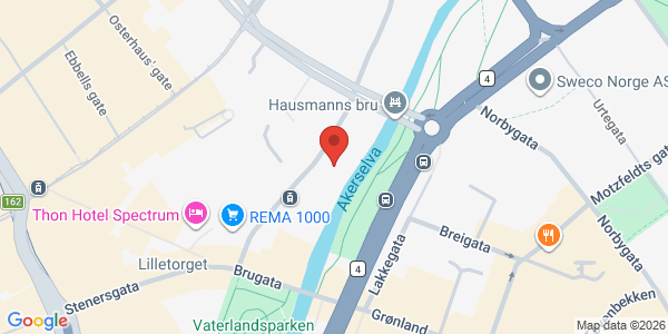 Map displaying event location