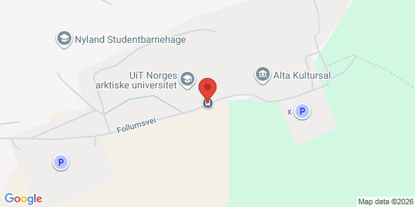 Kart som viser hvor arrangementet foregår