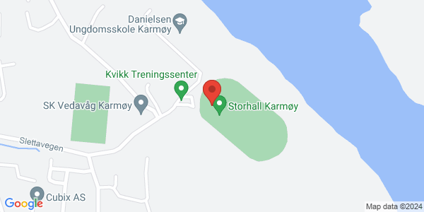 Map displaying event location