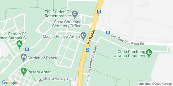 Map displaying event location