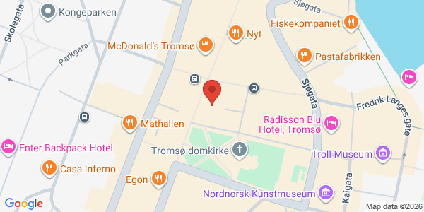 Map displaying event location