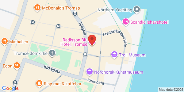 Map displaying event location