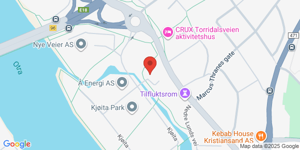Map displaying event location