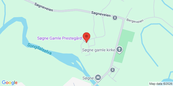 Kart som viser hvor arrangementet foregår