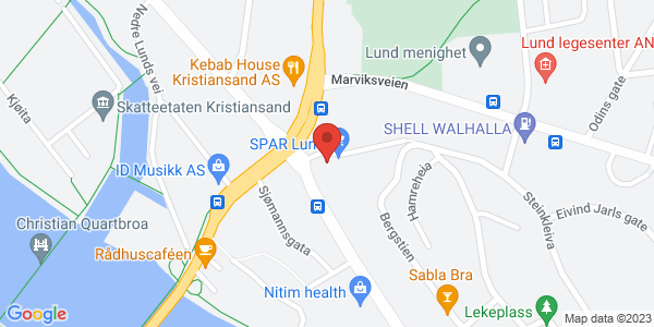 Map displaying event location