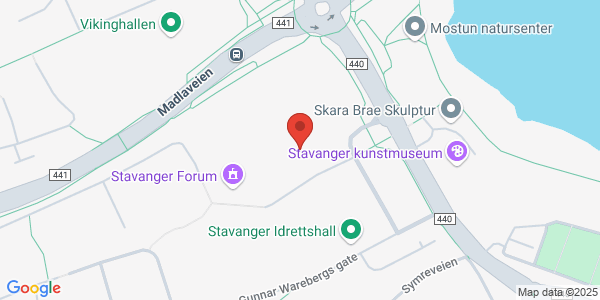 Map displaying event location