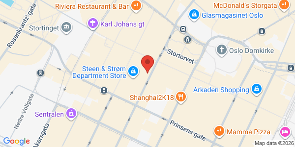 Map displaying event location