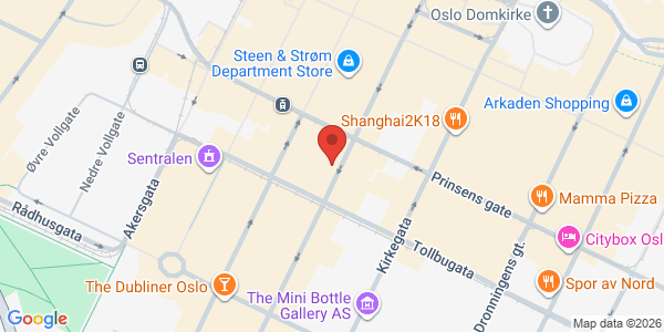 Map displaying event location